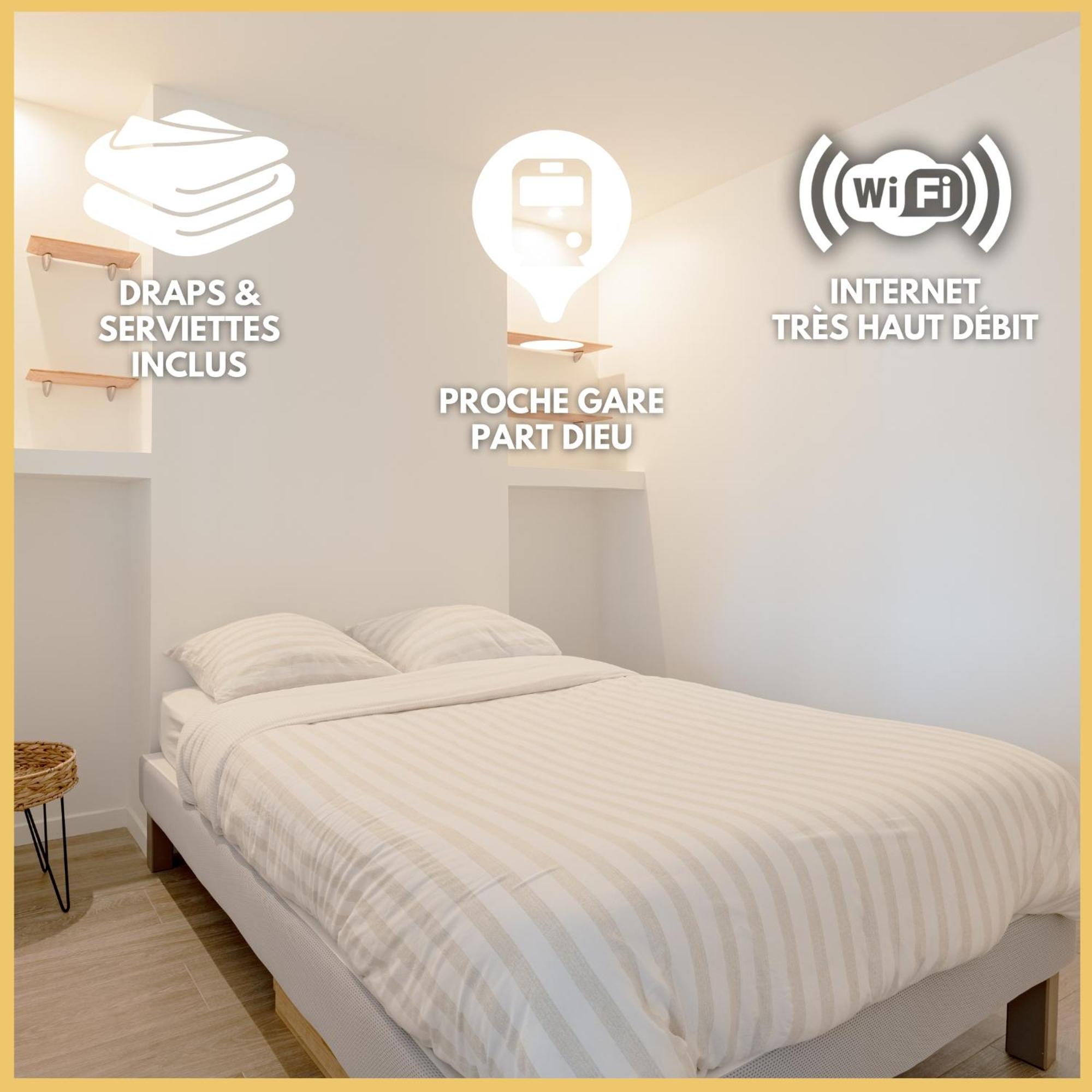 Le Lac - Appartement 15' Partdieu Et Bellecour Lyon Zewnętrze zdjęcie